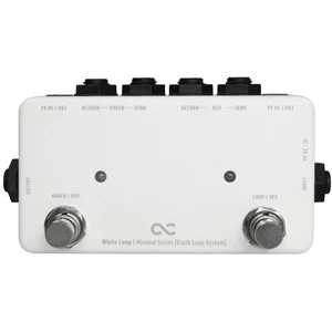 One Control White Loop Pedală comutatoare