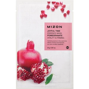 Mizon Plátýnková 3D maska s granátovým jablkem pro vitalitu a zpevnění pleti Joyful Time (Essence Mask Pomegranate) 23 g