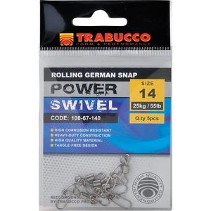 Trabucco karabinka rolling german snap 5 ks-velikost 12