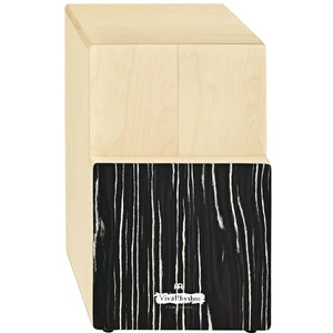 Meinl VR-TRICAJ-SO VivaRhythm Bongo-Cajon Striped Onyx