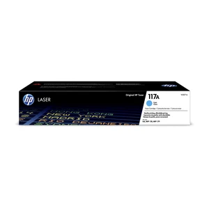 HP 117A W2071A azúrový (cyan) originálny toner