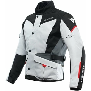 Dainese Tempest 3 D-Dry Glacier Gray/Black/Lava Red 58 Chaqueta textil