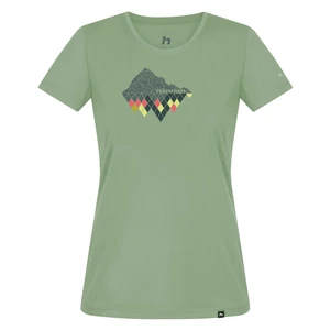 Women's quick-drying T-shirt Hannah CORDY smoke green