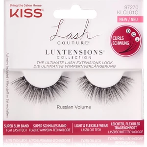 KISS Lash Couture LuXtensions umělé řasy Russian Volume 2 ks