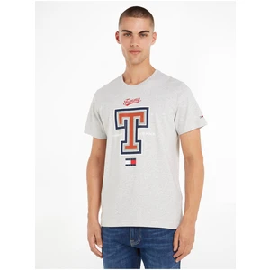 Tommy Jeans Modern Sport Triko Šedá