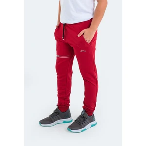 Slazenger Desta Unisex Kids' Sweatpants Red