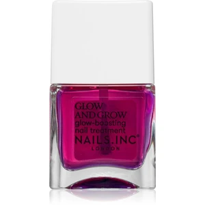 Nails Inc. Glow and Grow Nail Growth Treatment posilňujúci lak na nechty 14 ml