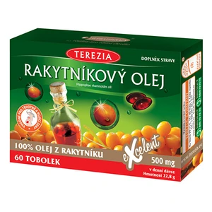 TEREZIA RAKYTNÍKOVÝ OLEJ - 100% v kapsulách