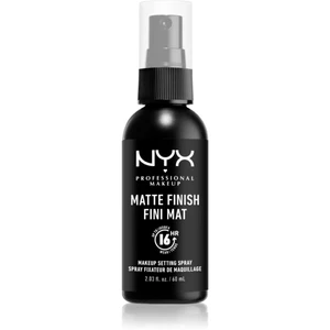 NYX Professional Makeup Makeup Setting Spray Matte fixačný sprej 01 Matte Finish / Long Lasting 60 ml