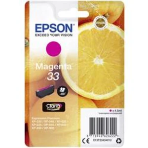 Epson T33434012, T33 purpurová (magenta) originální cartridge