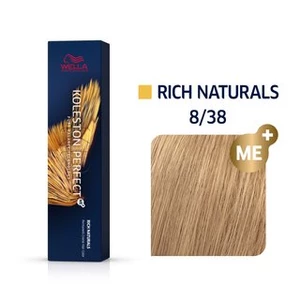 Wella Professionals Koleston Perfect ME+ Rich Naturals permanentná farba na vlasy odtieň 8/38 60 ml