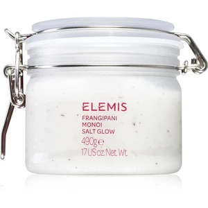 Elemis Body Exotics Frangipani Monoi Salt Glow minerálny telový peeling 490 g