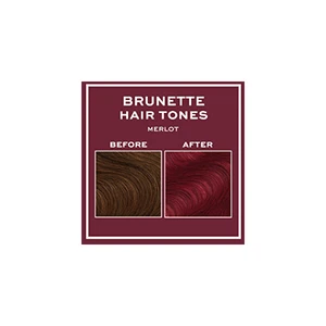 Revolution Haircare Tones For Brunettes tónovací balzam pre hnedé odtiene vlasov odtieň Merlot 150 ml