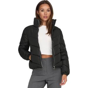 Black Ladies Quilted Jacket JDY Finno - Women