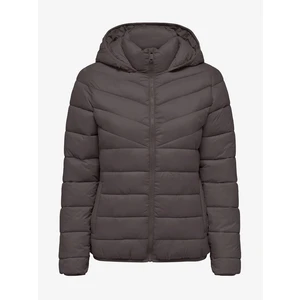 Dark gray ladies quilted jacket ONLY Tahoe - Women