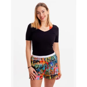 Women's shorts Represent alien attack