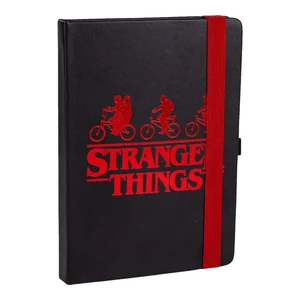 PREMIUM NOTEBOOK FAUX-LEATHER STRANGER THINGS