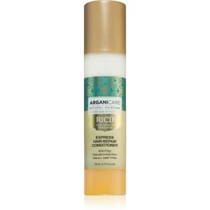 Arganicare Ricin Express Hair Repair Conditioner bezoplachový kondicionér pre poškodené vlasy 250 ml