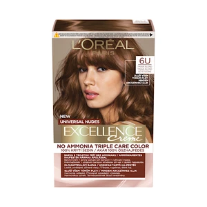 L´Oréal Paris Permanentní barva na vlasy Excellence Universal Nudes Excellence 48 ml 6U Tmavě blond