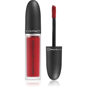 MAC Cosmetics Powder Kiss Liquid Lipcolour matný tekutý rúž odtieň Haute Pants 5 ml