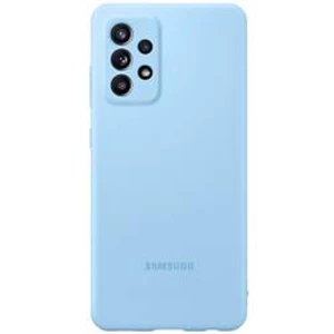 Puzdro Silicone Cover pre Samsung Galaxy A52 - A525F, blue (EF-PA525TL)