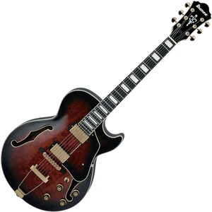 Ibanez AG95QA-DBS Dark Brown Sunburst