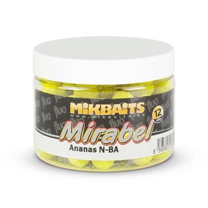 Mikbaits mirabel fluo boilie 150ml  12 mm-ananas n-ba