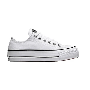 Bílé dámské tenisky na platformě Converse Chuck Taylor All Star