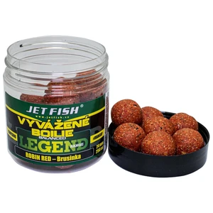 Jet fish vyvážené boilie legend range robin red brusinka 250 ml - 24 mm