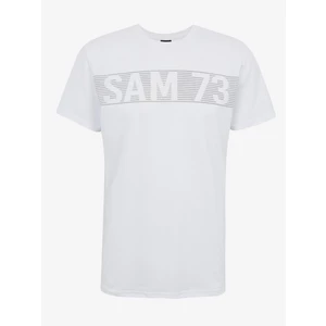 SAM73 Bílé pánské tričko SAM 73 Barry - Pánské