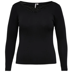 ONLY CARMAKOMA Dámské triko CARKIRAZ Regular Fit 15242116 Black XL/XXL