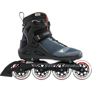 Rollerblade Macroblade 90 Patine în linie Orion Blue/Spicy Orange 43