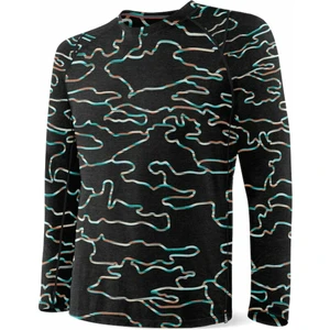 SAXX Termikus fehérnemű Roast Master Long Sleeve Crew Camo/Fd Black M