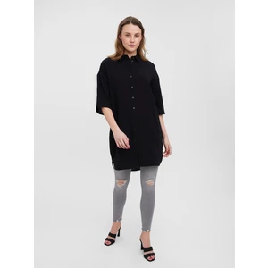 Black long shirt VERO MODA Natali - Women