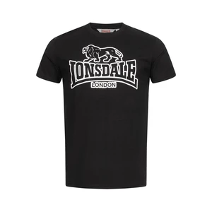 T-shirt da uomo Lonsdale 117420-Marl Grey/Black