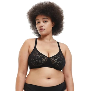 Calvin Klein Dámská podprsenka Bralette PLUS SIZE QF6937E-UB1 XXL