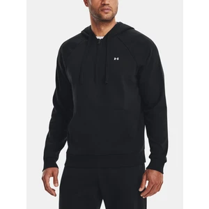 Under Armour UA Rival Fleece 1/2 Zip HD-BLK Mikina Černá