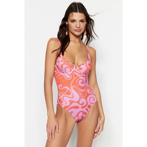 Trendyol Swimsuit - Multicolor - Floral