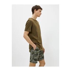 Koton Shorts - Green - Normal Waist