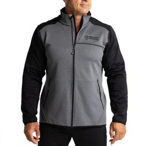 Adventer & fishing Hanorac Warm Prostretch Sweatshirt Titanium/Black XL