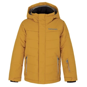 Boys' winter jacket Hannah KINAM JR II golden yellow