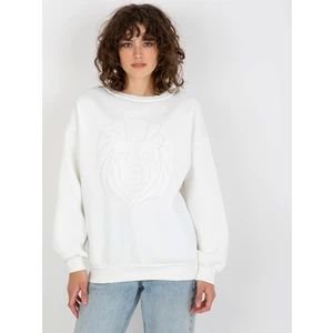 Women's insulated sweatshirt with embroidery - ECR