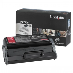 Lexmark originální toner 12A7305, black, 6000str., Lexmark E321, E323