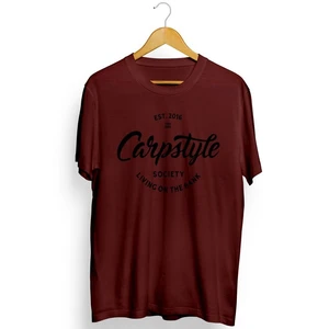 Carpstyle tričko t shirt 2018 burgundy-veľkosť xxl