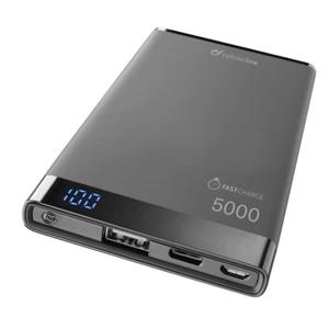 Power Bank CellularLine Freepower Manta S 5000mAh, USB-C čierna...