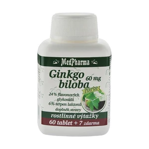 MedPharma Ginkgo biloba 60mg Forte 67 tobolek