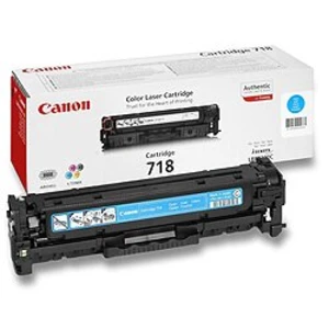 Canon CRG-718 azúrový (cyan) originálný toner