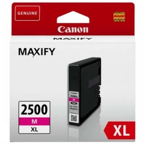 Náplně a tonery - originální inkoust canon pgi-2500xl m, purpurová