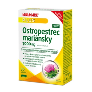 WALMARK Ostropestřec mariánský 7000 mg forte 30 tablet