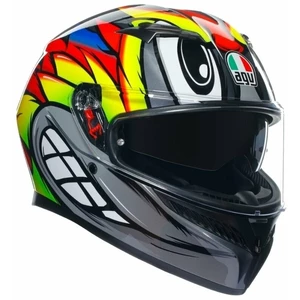 AGV K3 Grey/Yellow/Red L Casco